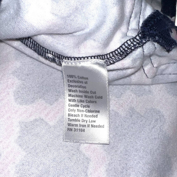 Crown and Ivy Prep Nautical Texture Embroidery Novelty Print Tunic - Size Medium - Picture 5 of 9